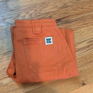 Lucy & Yak Orange Cargo Pants